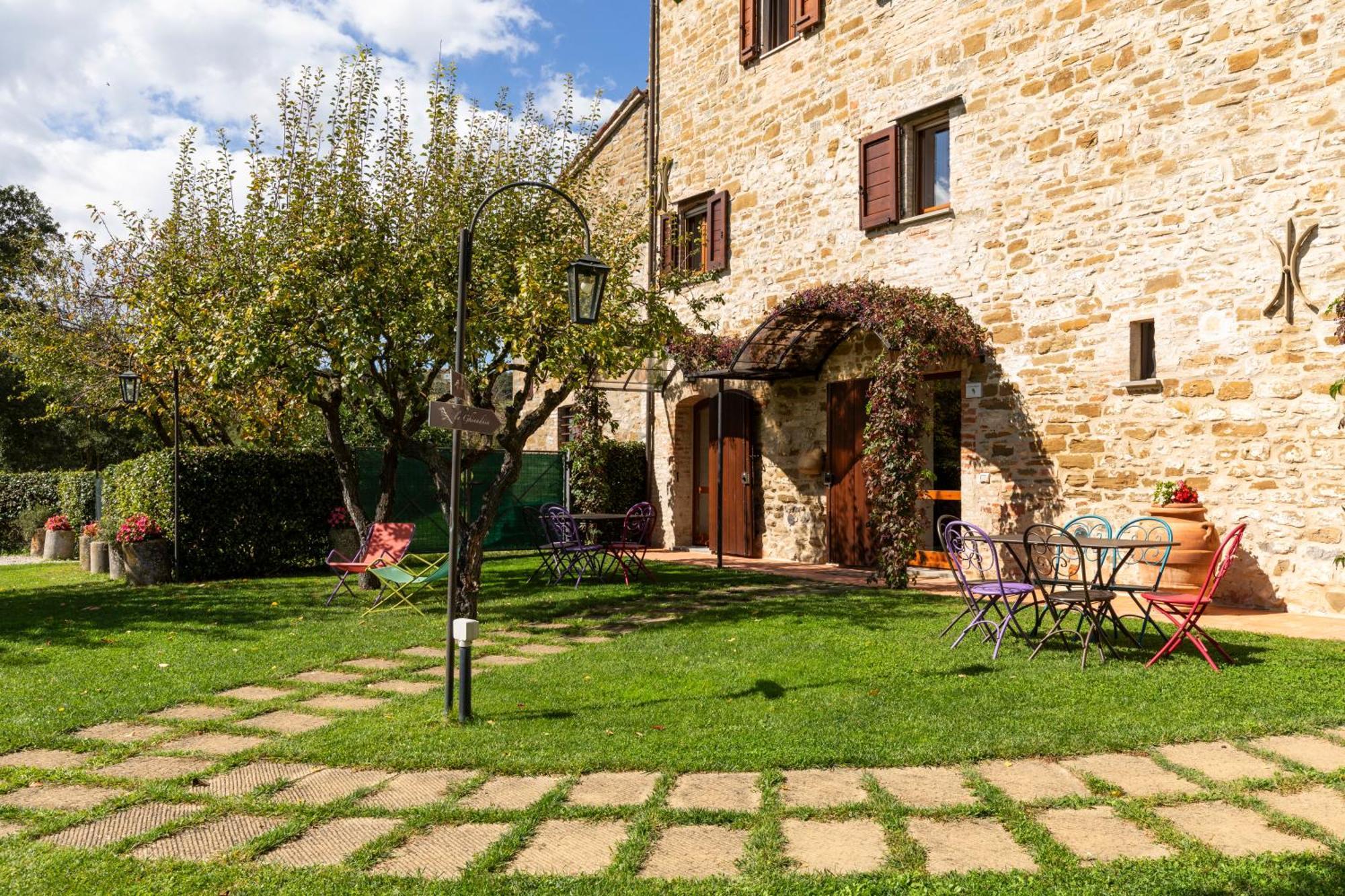 Agriturismo I Gelsi Di Santa Cristina Gubbio Exteriör bild