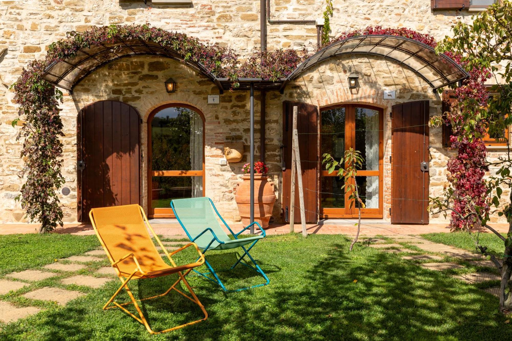 Agriturismo I Gelsi Di Santa Cristina Gubbio Exteriör bild