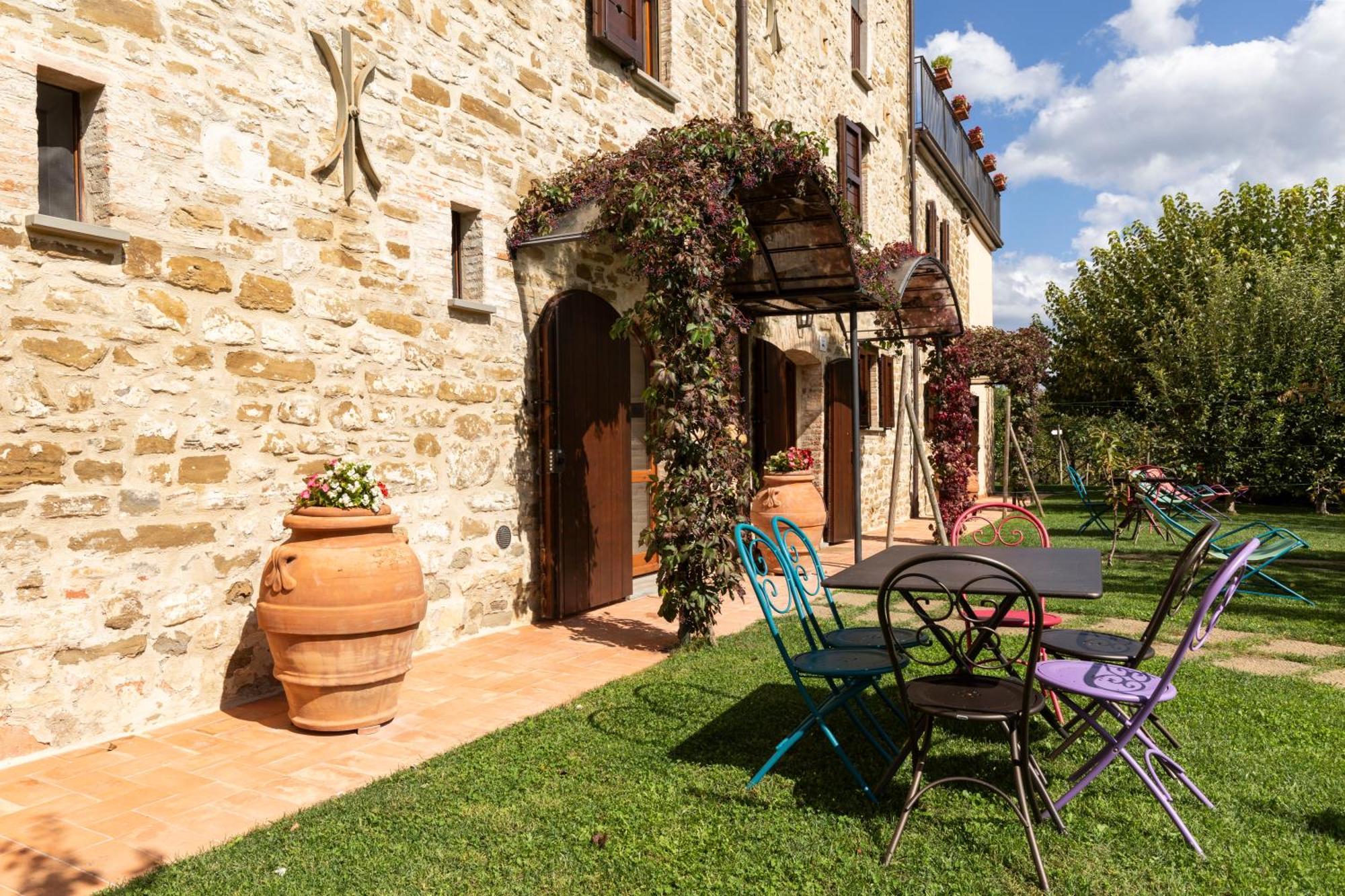 Agriturismo I Gelsi Di Santa Cristina Gubbio Exteriör bild