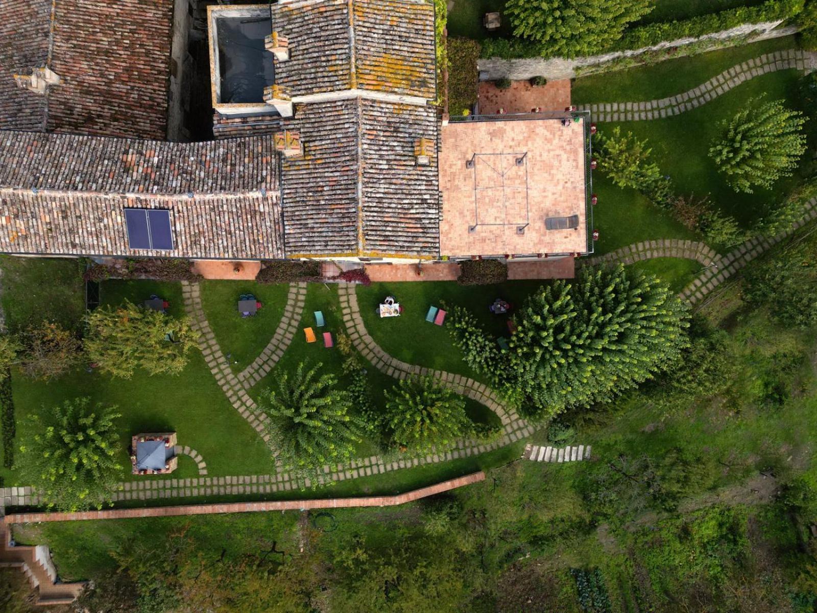 Agriturismo I Gelsi Di Santa Cristina Gubbio Exteriör bild