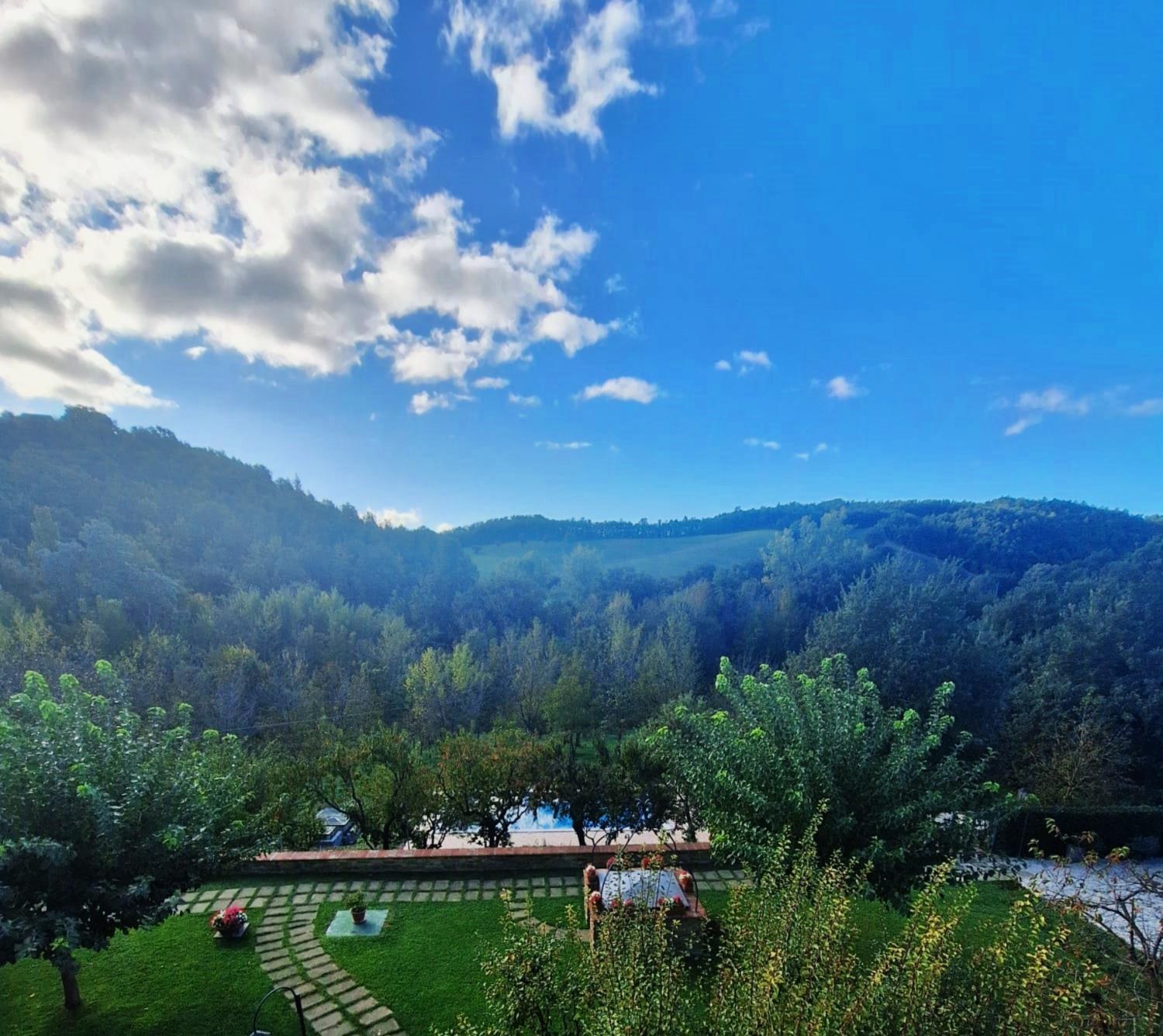 Agriturismo I Gelsi Di Santa Cristina Gubbio Exteriör bild